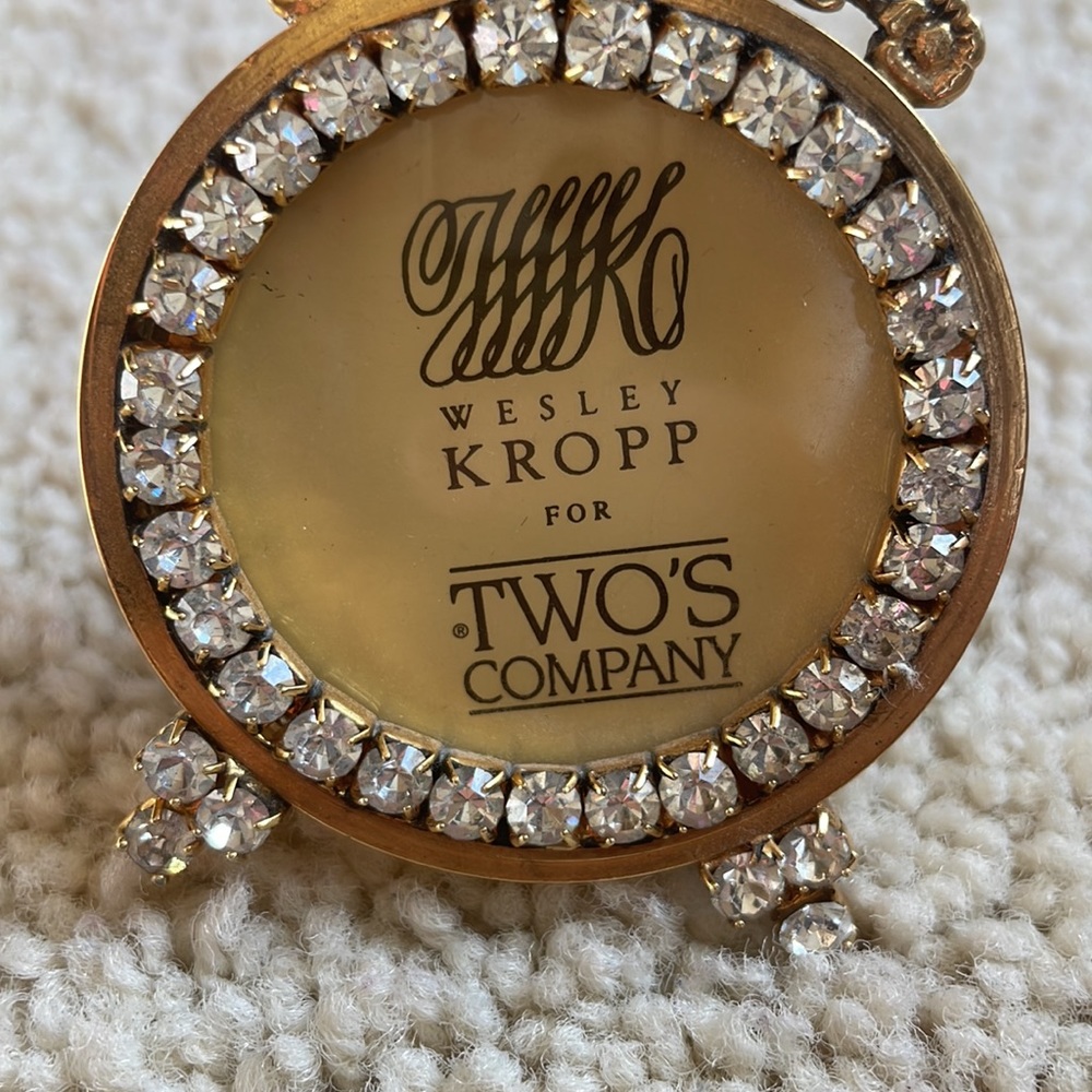 Small Gold Frame with Rhinestones- NEW - Picture 4 of 7